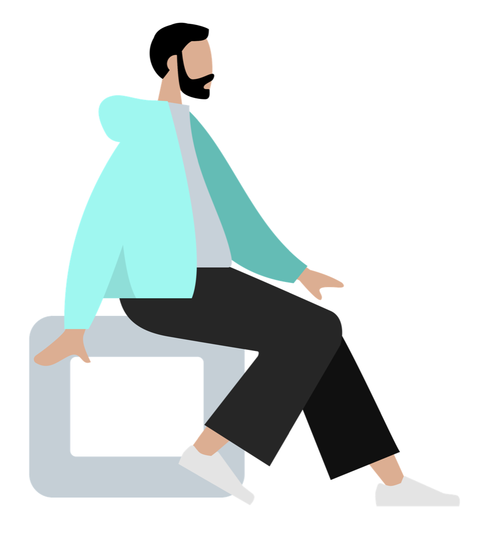 homme 3ème pilier illustration