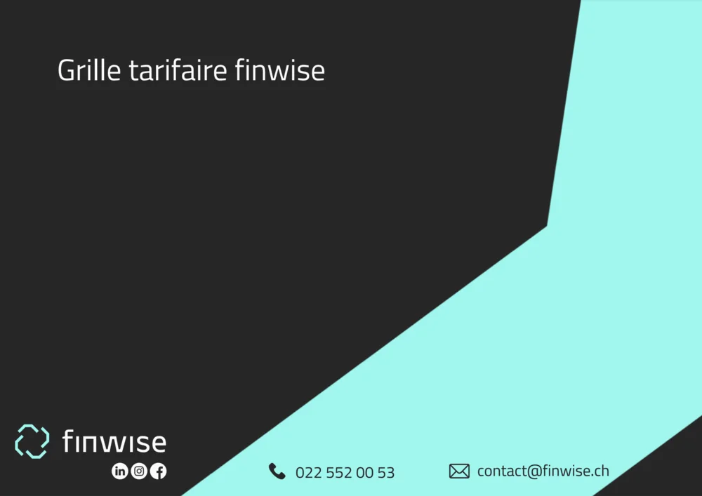 Finwise price list